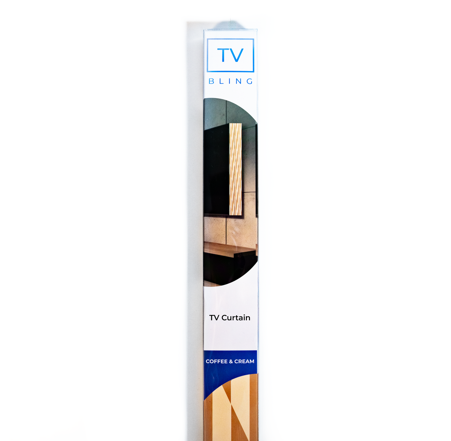 Coffee & Cream (TV BLING) TV Curtain