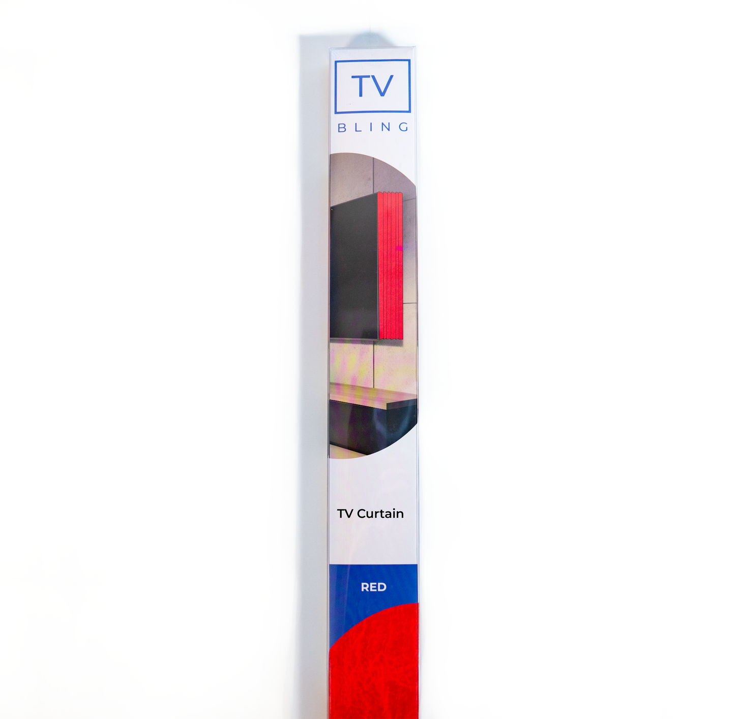 Red (TV BLING) TV Curtain