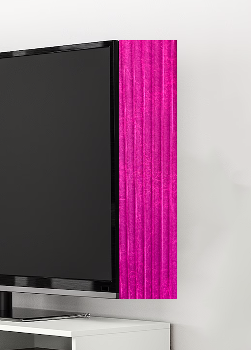 Pink (TV BLING) TV Curtain