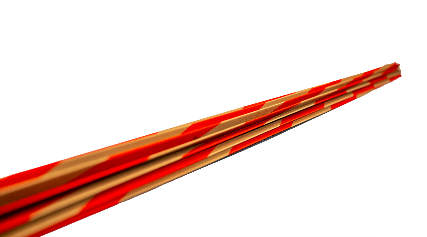 Red & Gold (TV BLING) TV Curtain