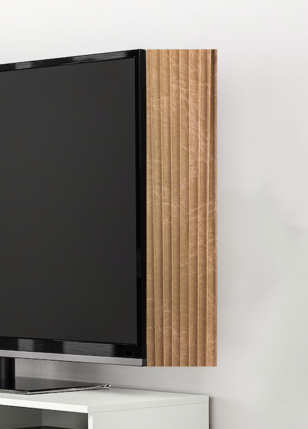 Tan (TV BLING) TV Curtain