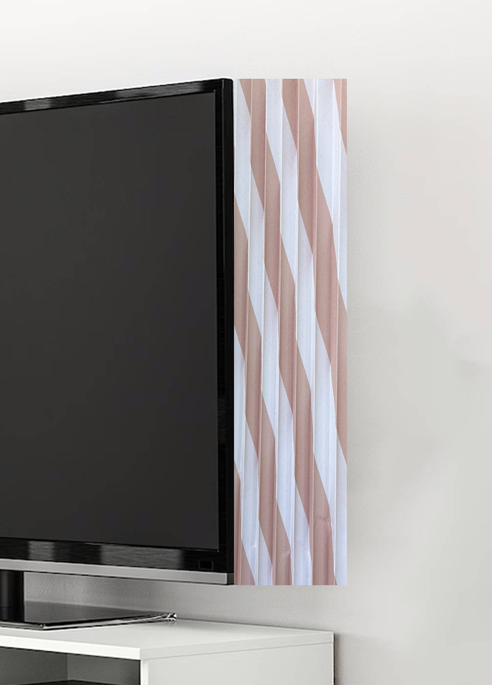 Coffee & Cream (TV BLING) TV Curtain